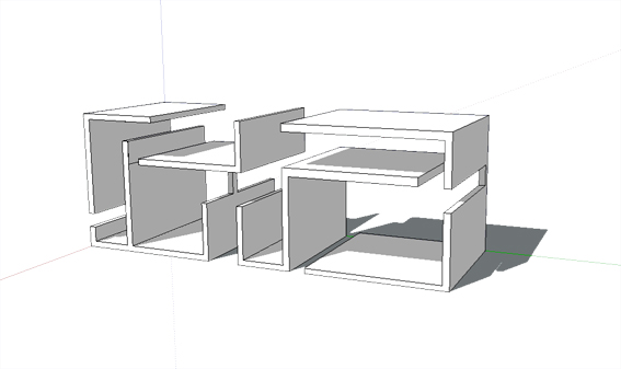 Prototype for a commode by Adèle Houssin