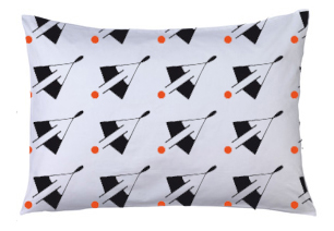 fabric design for pillow by Adèle Houssin